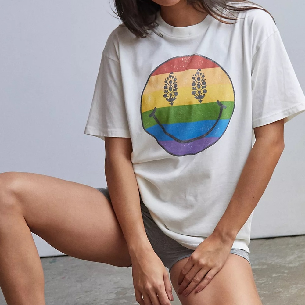 New✨Daydreamer for Free People Buti Happy Tee XS